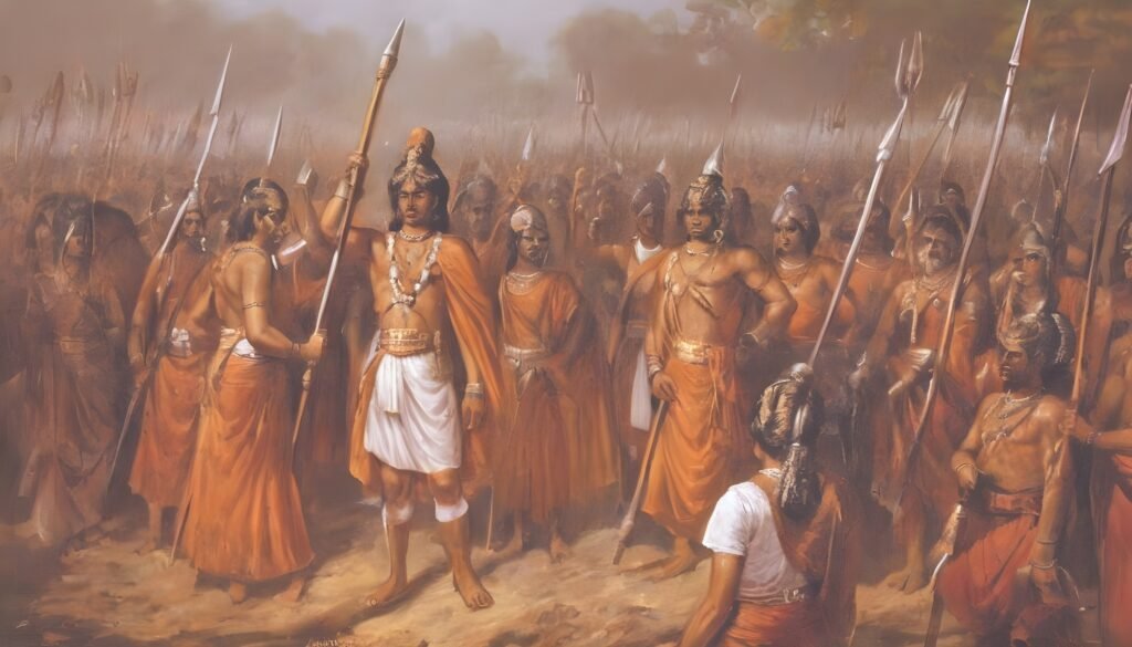 The Maurya dynasty was founded by Chandragupta Maurya,